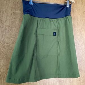 Purple Rain Hiking Skirt size medium olive green